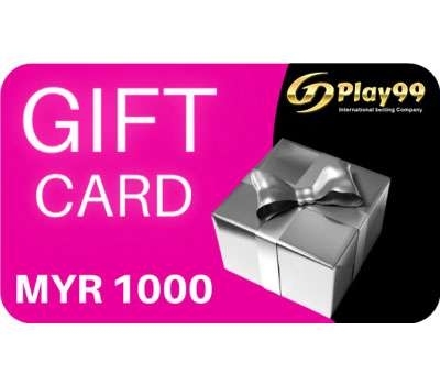 gdplay99 Gift Card MYR 1000  (MY ONLY)